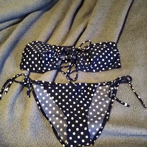 Polka dot bikini